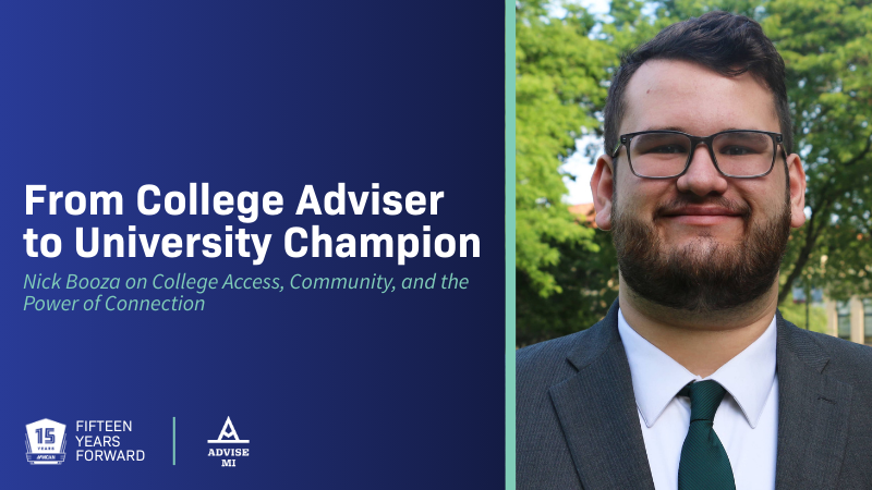 From College Adviser to University Champion: Nick Booza on College Access, Community, and the Power of Connection